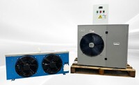 ETL Walk in cooler condensing Refrigeration System 3HP HGZ300