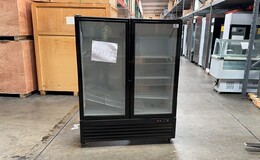 Clearance 48ins Two Glass Door Refrigerated Display Cooler 04137