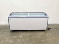 NSF 72 inchs Curved Lid Chest Glass Freezer XS-560YXL
