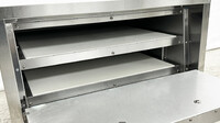 NSF 2850W Pizza Oven Double Deck Bakery Fire Stone PO18