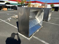 5 ft NSF Restaurant Hood And Exhaust Fan 08 HBS