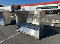 5 ft NSF Restaurant Hood And Exhaust Fan 08 HBS