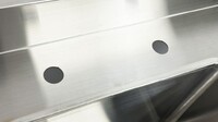 NSF SS Work Table Commercial Kitchen Sink HN-C1T162012-40R
