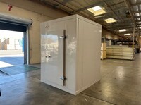 As-is NSF Walk-In Refrigerator cooler box W6-D6-H8 ft