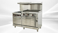 NSF 60 ins 4 Burner 36 ins Charbroiler RGR60-36CB