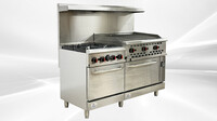 NSF 60 ins 4 Burner 36 ins Charbroiler RGR60-36CB
