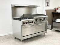 NSF 60 ins 4 Burner 36 ins Charbroiler RGR60-36CB
