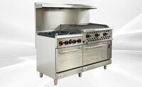 NSF 60 ins 4 Burner 36 ins Charbroiler RGR60-36CB