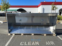 9 ft NSF Restaurant Hood And Exhaust Fan 14 HBS