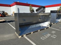 9 ft NSF Restaurant Hood And Exhaust Fan 14 HBS