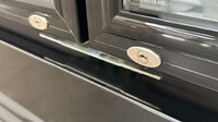 NSF 36 in two glass door upright refrigerator CLG-400BF