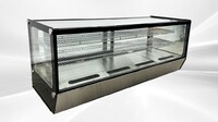 NSF 60 ins Black Countertop Refrigerated Case CW-250
