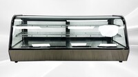 NSF 5 ft Black Refrigerated Countertop Display CW-250R