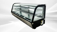 NSF 5 ft Black Refrigerated Countertop Display CW-250R