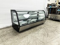 NSF 5 ft Black Refrigerated Countertop Display CW-250R