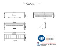 NSF Food Truck and Concession Trailer Only Hood 10 FT