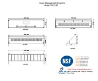 NSF Food Truck and Concession Trailer Only Hood 11 FT