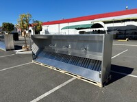11 ft NSF Restaurant Hood And Exhaust Fan 24 HBS