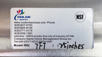 NSF Commercial Kitchen Only Hood 7 FT