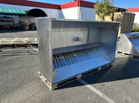 7 ft NSF Restaurant Hood And Exhaust Fan 08 HBS