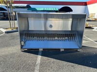 7 ft NSF Restaurant Hood And Exhaust Fan 08 HBS