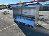 7 ft NSF Restaurant Hood And Exhaust Fan 08 HBS