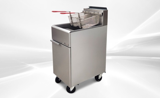 40 lbs NSF 1 PSI Food Truck Propane Deep fryer  HFRF-90B-LPG