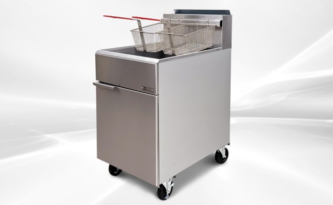 NSF 70 LBS Food Truck Propane Deep fryer  1 PSI HFRF-150B-LPG