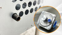 NSF 13ins one hole chinese wok range Natural gas 13CP-WOK NG