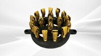 NSF Wok Range Pot Burner 100000 BTU natural gas 10000NG