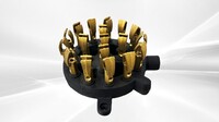 NSF Wok Range Pot Burner 100000 BTU natural gas 10000NG