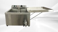 NSF Commercial Electric Donut Maker Machine Donut Fryer DF251