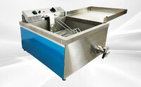 NSF Commercial Electric Donut Maker Machine Donut Fryer DF251