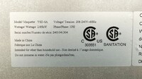 NSF Countertop Commercial Restaurant Convection Oven YSD-6A