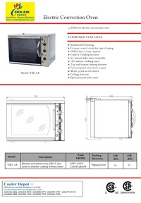 NSF Countertop Commercial Restaurant Convection Oven YSD-6A