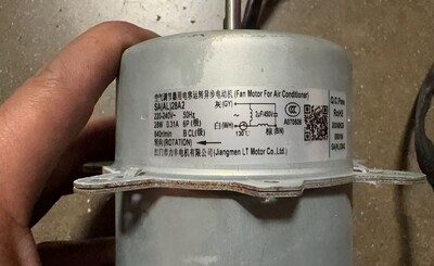 [Parts] XML-100TP Electromotor YDK60-6G SA（AL）28A2
