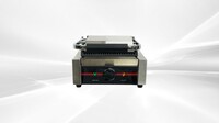 NSF Panini Sandwich Grill Grooved Plates Single PG811A
