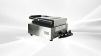 NSF Panini Sandwich Grill Grooved Plates Single PG811A