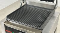NSF Panini Sandwich Grill Grooved Plates Single PG811A
