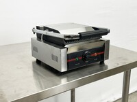 NSF Panini Sandwich Grill Grooved Plates Single PG811A