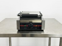 NSF Panini Sandwich Grill Grooved Plates Single PG811A