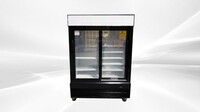 NSF 53 inches Two Slide Glass slide Door Refrigerator CDM-49RS