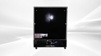 NSF 53 inches Two Slide Glass slide Door Refrigerator CDM-49RS