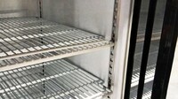 NSF 53 inches Two Slide Glass slide Door Refrigerator CDM-49RS