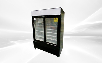 NSF 53 inches Two Slide Glass slide Door Refrigerator CDM-49RS