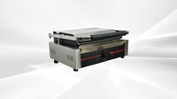 NSF Panini Sandwich Grill Grooved Plates Single PG811EA