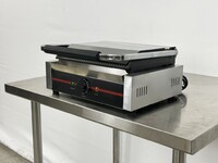NSF Panini Sandwich Grill Grooved Plates Single PG811EA