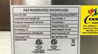 NSF 48 inches Bakery Refrigerator luxurious showcase CM-1200B