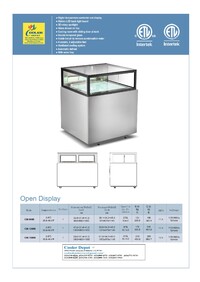 NSF 48 inches Bakery Refrigerator luxurious showcase CM-1200B