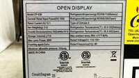 NSF 72 Ins Open Air Display Case Refrigerator CF-638